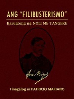 cover image of Ang "Filibusterismo" (Karugtóng ng Noli Me Tangere)